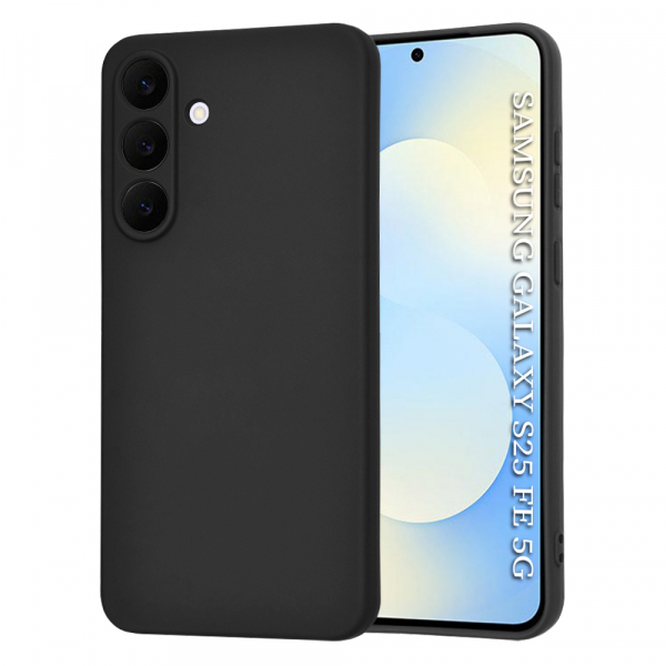 Husa pentru Samsung Galaxy S25 FE, Techsuit, SoftFlex, Neagra