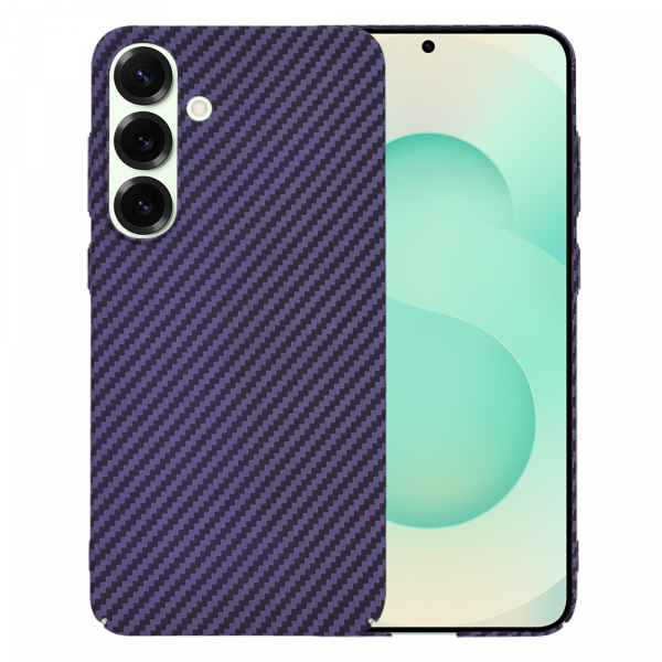 Husa pentru Samsung Galaxy S25+ S936, Techsuit, Carbonite FiberShell, Mov