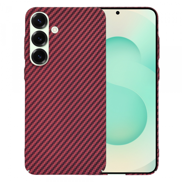 Husa pentru Samsung Galaxy S25+ S936, Techsuit, Carbonite FiberShell, Rosie