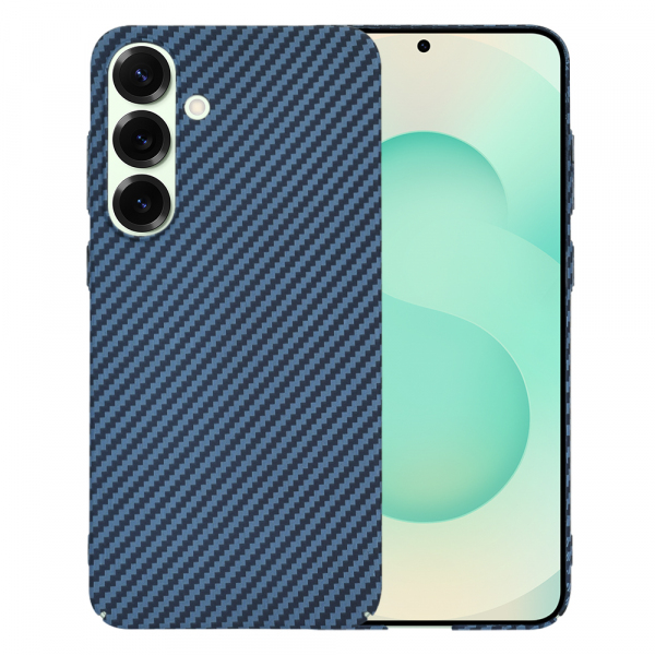 Husa pentru Samsung Galaxy S25+ S936, Techsuit, Carbonite FiberShell, Turcoaz