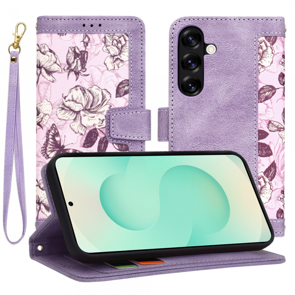 Husa pentru Samsung Galaxy S25+ S936, Techsuit, FlipCraft, Mov