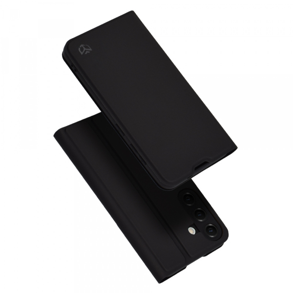 Husa pentru Samsung Galaxy S25+ S936, Techsuit, Magskin Book, Neagra