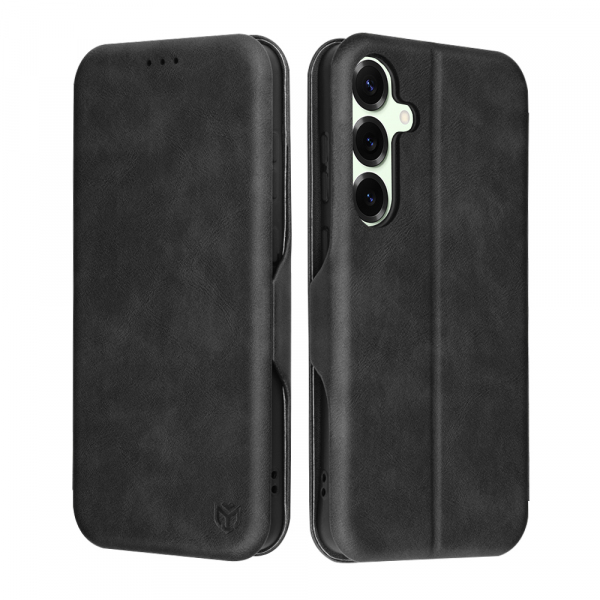 Husa pentru Samsung Galaxy S25+ S936, Techsuit, Safe Wallet Plus, Neagra