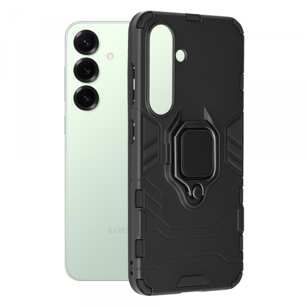 Husa pentru Samsung Galaxy S25+ S936, Techsuit, Shield, Neagra