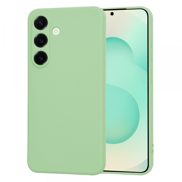 Husa pentru Samsung Galaxy S25+ S936, Techsuit, SoftFlex, Verde Deschis