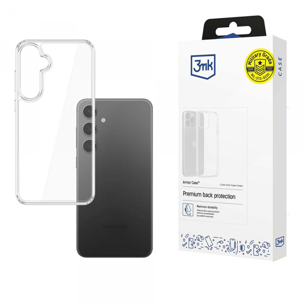 Husa pentru Samsung Galaxy S25 S931, 3MK, Armor, Transparenta