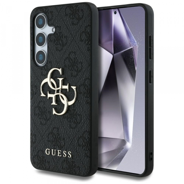 Husa pentru Samsung Galaxy S25 S931, Guess, 4G Big Logo, Neagra