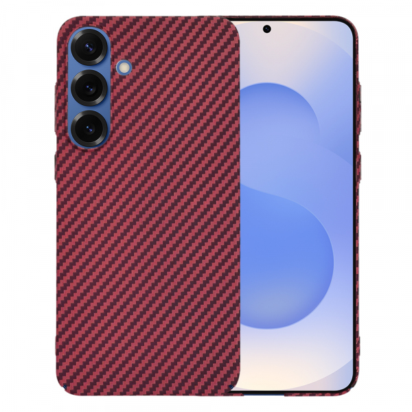 Husa pentru Samsung Galaxy S25 S931, Techsuit, Carbonite FiberShell, Rosie