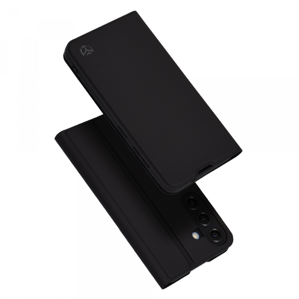 Husa pentru Samsung Galaxy S25 S931, Techsuit, Magskin Book, Neagra