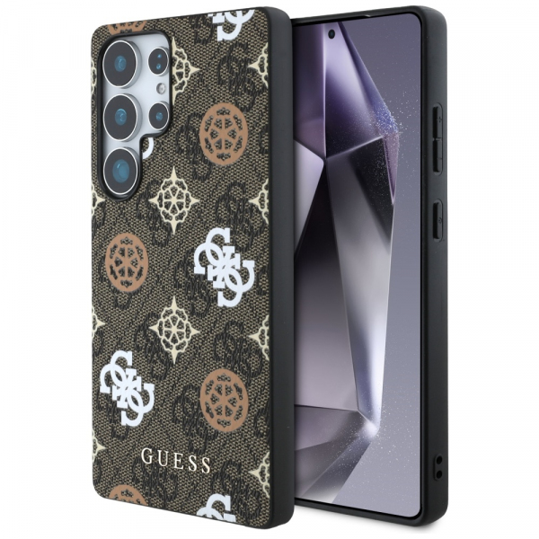 Husa pentru Samsung Galaxy S25 Ultra S938, Guess, 4G Peony, Maro