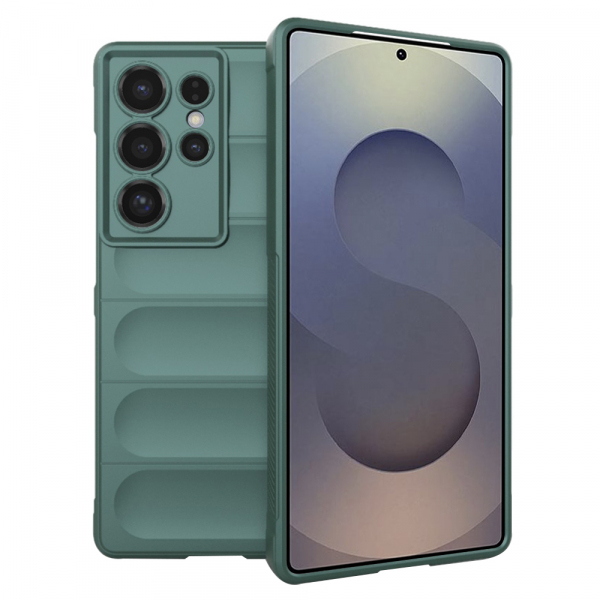 Husa pentru Samsung Galaxy S25 Ultra S938, Techsuit, Magic Shield, Verde