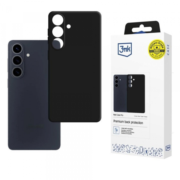 Husa pentru Samsung Galaxy S26 S942, 3MK, Pro, Neagra Mata