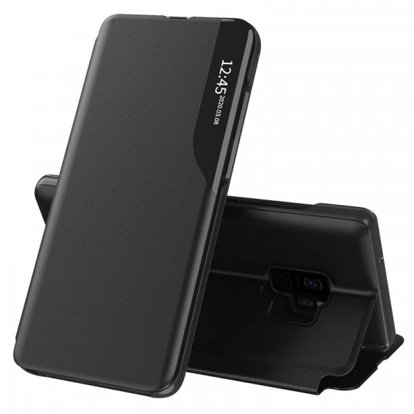 Husa pentru Samsung Galaxy S9 G960, Techsuit, eFold, Neagra