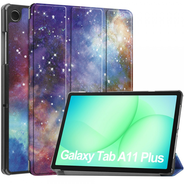 Husa pentru Samsung Galaxy Tab A11+ / Tab A9+, Techsuit, FoldPro Galaxy, Multicolor