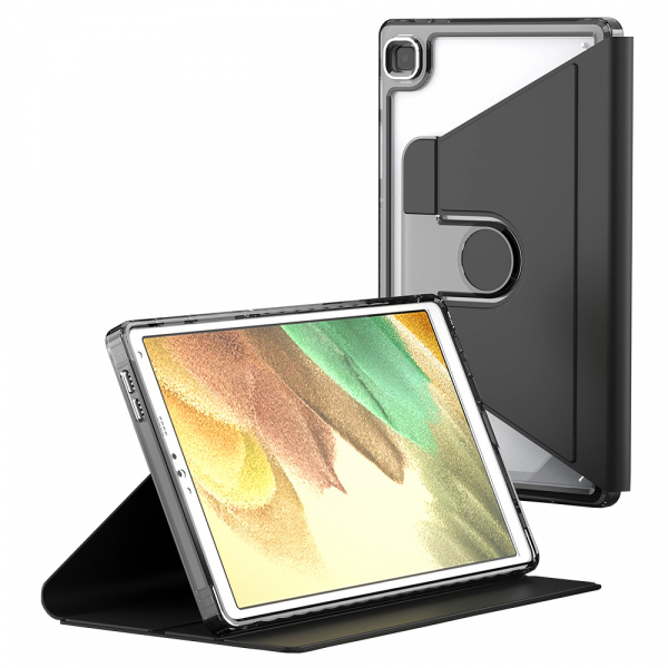 Husa pentru Samsung Galaxy Tab A7 Lite, Techsuit, Crystal Vision, Neagra