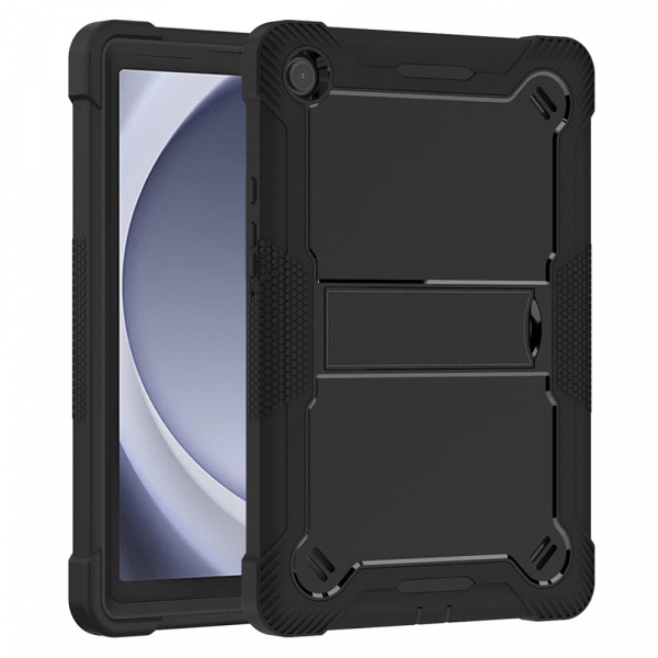 Husa pentru Samsung Galaxy Tab A11 / Tab A9, Techsuit, Rugged TabShell, Neagra