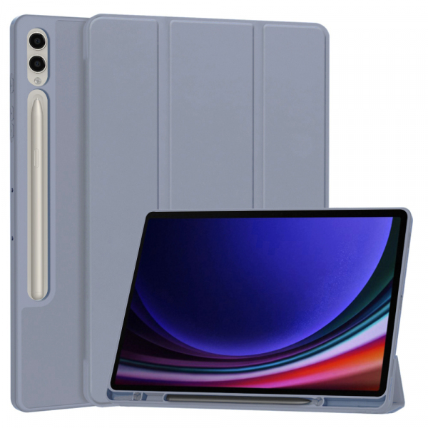 Husa pentru Samsung Galaxy Tab S10+ / Tab S9 FE+ / Tab S9+, Techsuit, Flex Trifold, Mov