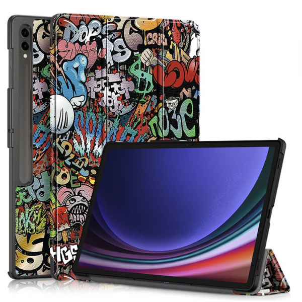 Husa pentru Samsung Galaxy Tab S10+ / Tab S9 FE+ / Tab S9+, Techsuit, FoldPro Urban Vibe, Multicolor