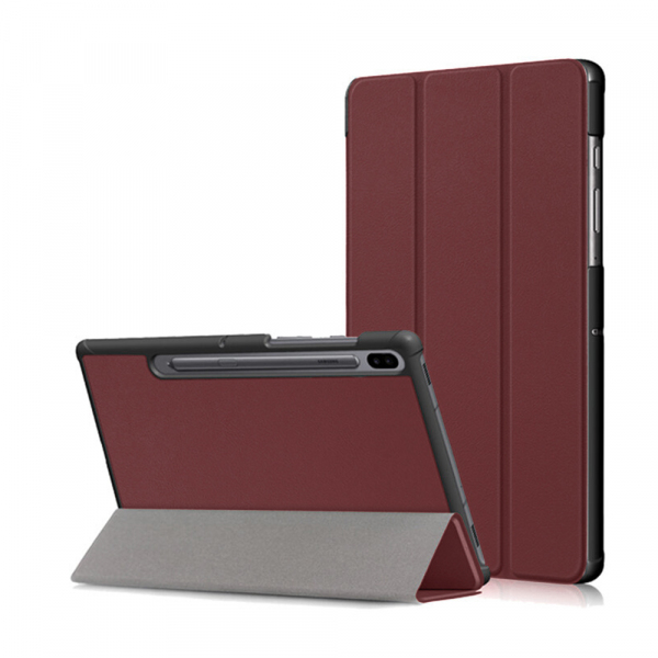 Husa pentru Samsung Galaxy Tab S6, Techsuit, FoldPro, Rosie