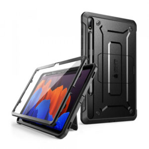 Husa pentru Samsung Galaxy Tab S8 Ultra, Supcase, Unicorn Beetle Pro, Neagra