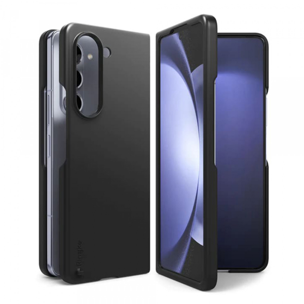 Husa pentru Samsung Galaxy Z Fold5 F946, Ringke, Slim, Neagra
