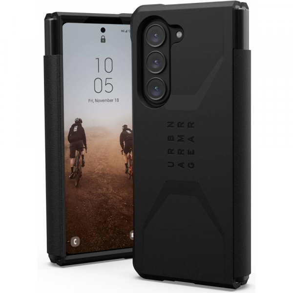 Husa pentru Samsung Galaxy Z Fold5 F946, Urban Armor Gear, Civilian, Neagra