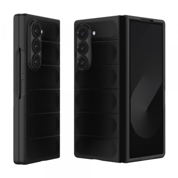Husa pentru Samsung Galaxy Z Fold6 F956, Techsuit, Magic Shield, Neagra