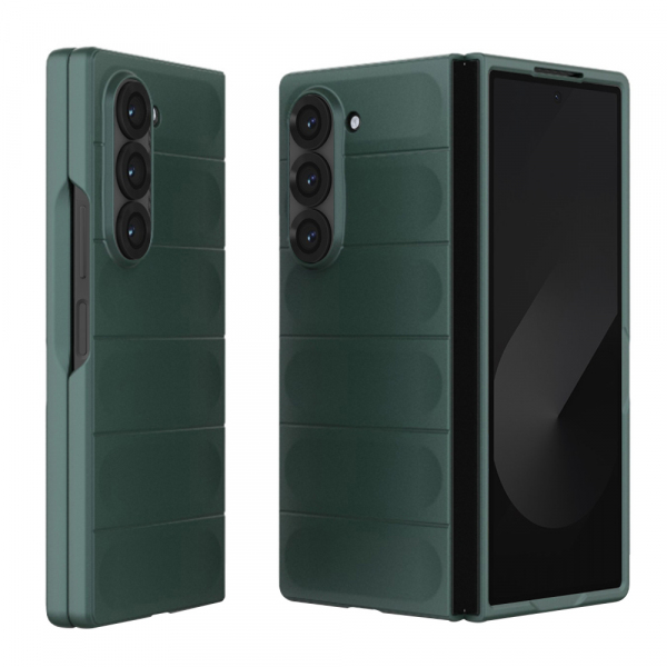 Husa pentru Samsung Galaxy Z Fold6 F956, Techsuit, Magic Shield, Verde
