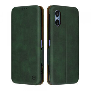 Husa pentru Sony Xperia 5 VI, Techsuit, Safe Wallet Plus, Verde