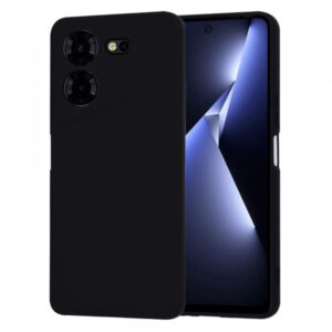 Husa pentru Tecno Pova 5 Pro, Techsuit, SoftFlex, Neagra