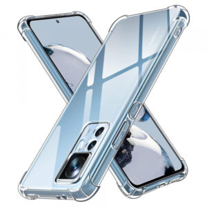 Husa pentru Xiaomi 12T / 12T Pro, Techsuit, Shockproof Clear, Transparenta