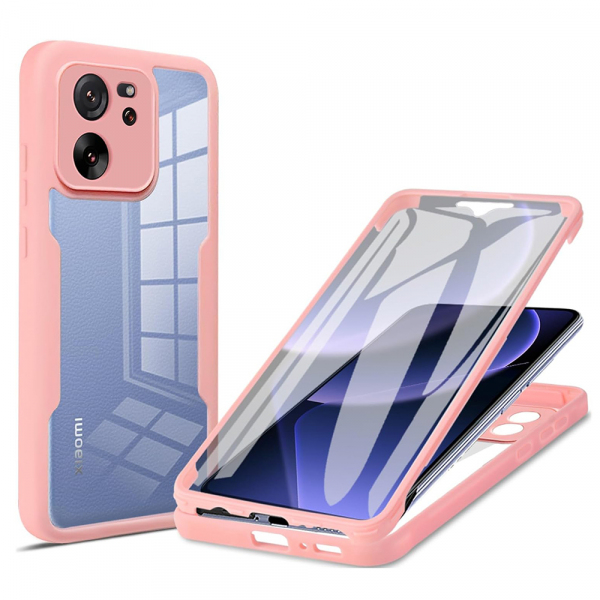 Husa pentru Xiaomi 13T Pro / 13T, Techsuit, ColorVerse 360, Roz