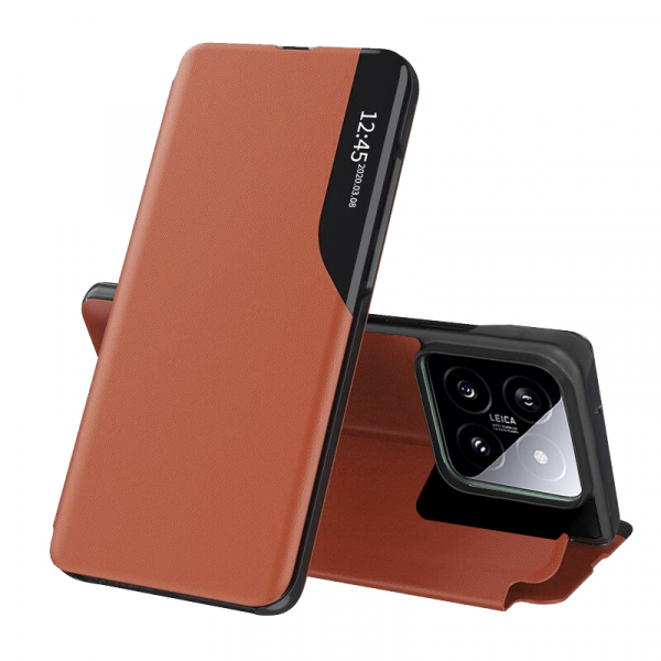 Husa pentru Xiaomi 14, Techsuit, eFold, Portocalie