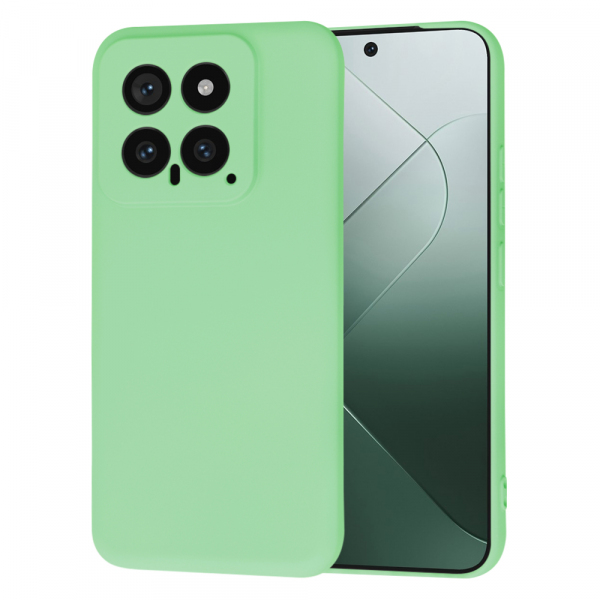 Husa pentru Xiaomi 14, Techsuit, SoftFlex, Verde Deschis