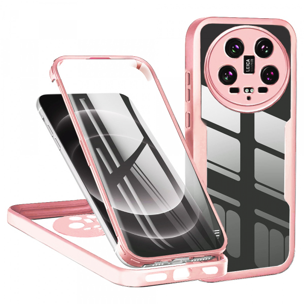 Husa pentru Xiaomi 14 Ultra, Techsuit, ColorVerse 360, Roz
