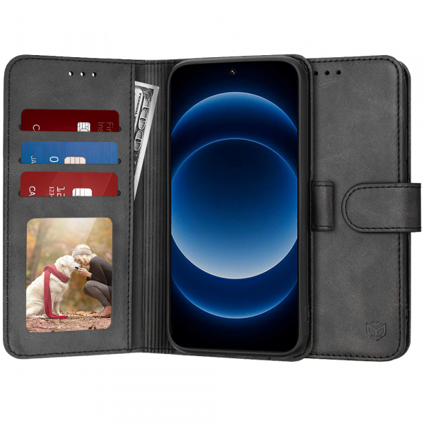 Husa pentru Xiaomi 14 Ultra, Techsuit, Diary Book, Neagra