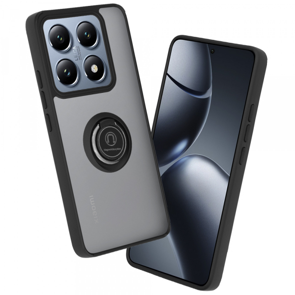 Husa pentru Xiaomi 14T Pro, Techsuit, Glinth, Neagra
