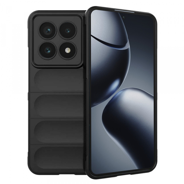 Husa pentru Xiaomi 14T Pro, Techsuit, Magic Shield, Neagra