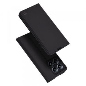 Husa pentru Xiaomi 14T Pro, Techsuit, Magskin Book, Neagra