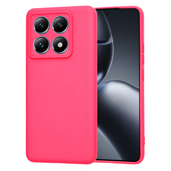 Husa pentru Xiaomi 14T Pro, Techsuit, SoftFlex, Roz Inchis