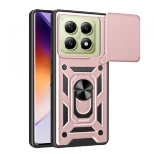Husa pentru Xiaomi 14T, Techsuit, CamShield, Roz