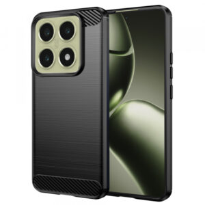 Husa pentru Xiaomi 14T, Techsuit, Carbon, Neagra