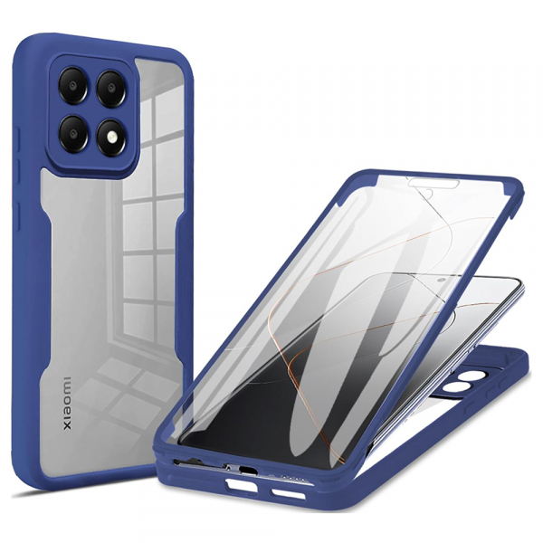 Husa pentru Xiaomi 14T, Techsuit, ColorVerse 360, Albastra