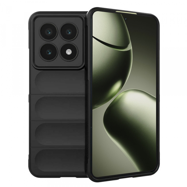 Husa pentru Xiaomi 14T, Techsuit, Magic Shield, Neagra