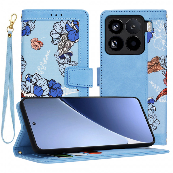 Husa pentru Xiaomi 15 Pro, Techsuit, FlipCraft, Bleu