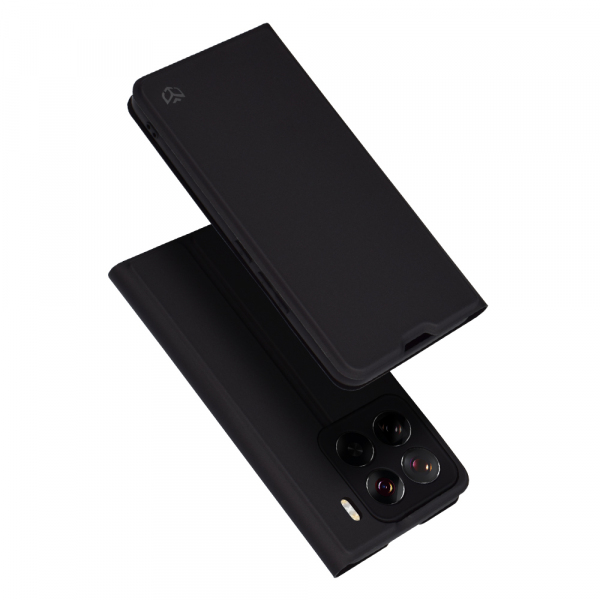 Husa pentru Xiaomi 15 Pro, Techsuit, Magskin Book, Neagra