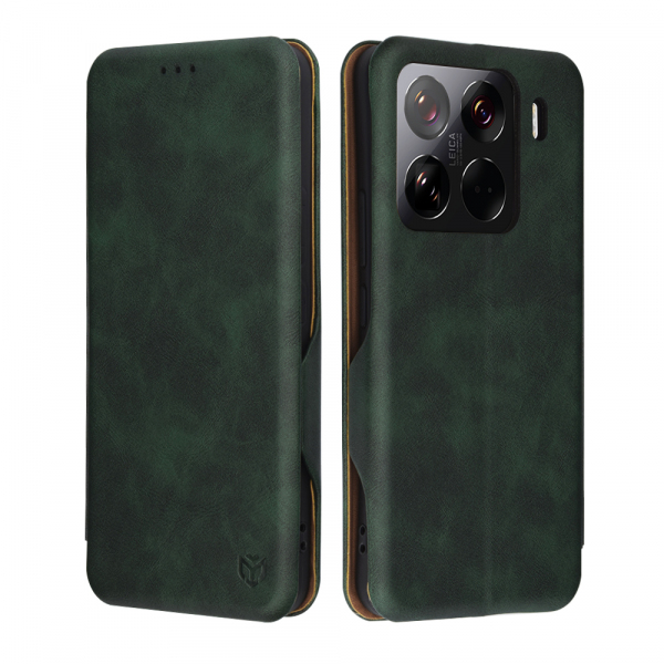 Husa pentru Xiaomi 15 Pro, Techsuit, Safe Wallet Plus, Verde
