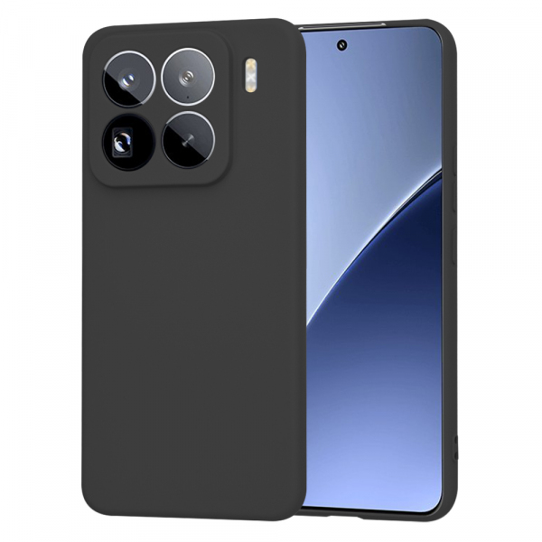 Husa pentru Xiaomi 15 Pro, Techsuit, SoftFlex, Neagra