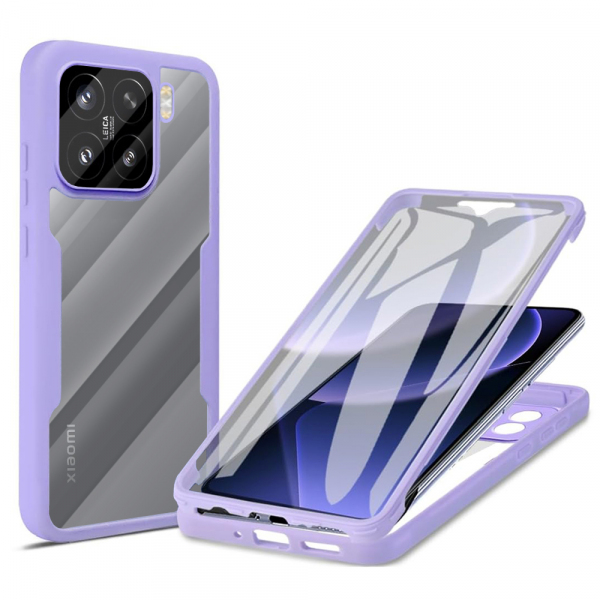 Husa pentru Xiaomi 15, Techsuit, ColorVerse 360, Mov