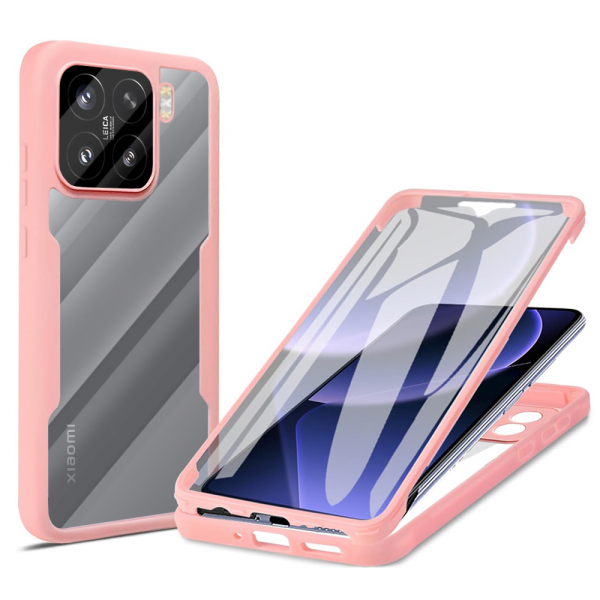 Husa pentru Xiaomi 15, Techsuit, ColorVerse 360, Roz